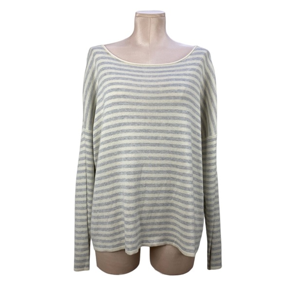 Eileen Fisher Sweaters - NWT Eileen Fisher Tencel Organic Cotton Silk Striped Sweater
